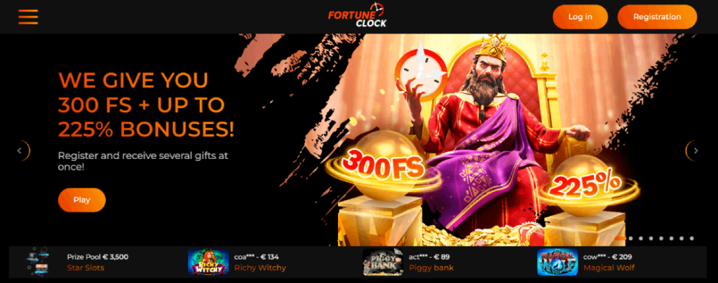 Play at Fortune Clock Casino Your Gateway to Thrilling Online Gaming