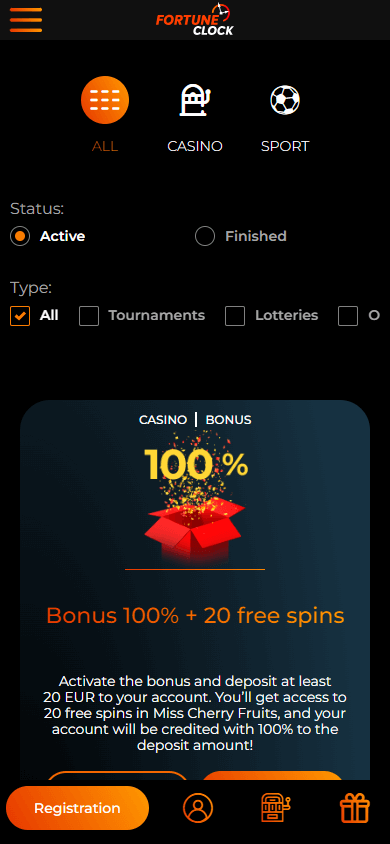 Play at Fortune Clock Casino Your Gateway to Thrilling Online Gaming